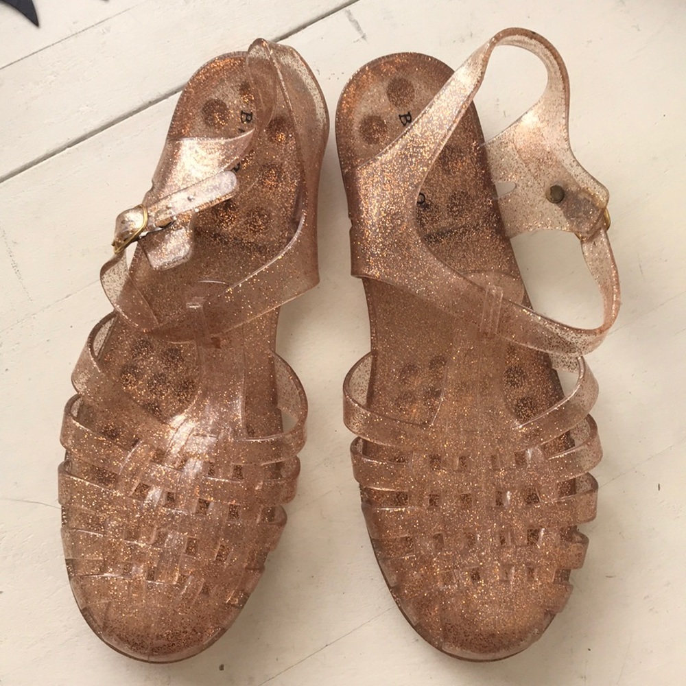 Sparkly Jelly Sandals 👡✨